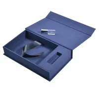 Ткань Льняная Подарочная коробка с 2GB USB флэш-диск для подарка