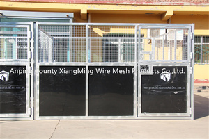 Paneles galvanizados estables de <span class=keywords><strong>caballos</strong></span> exteriores modulares para uso en pastos Fácil instalación - Product Image 2