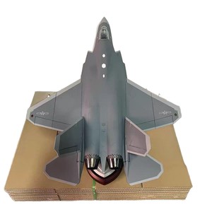 Avión de control remoto Jian-35A, modelo a escala 1:24, de plástico, para interiores y exteriores, listo para volar, juguete de simulación de avión de combate para adultos y niños. - Product Image 5