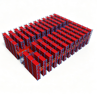 Plateforme de stockage de type loft - Structure en acier démontable robuste et personnalisable pour entrepôts et mezzanines