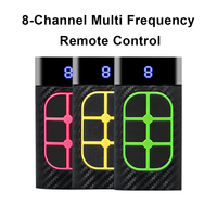 Control Remoto de Puerta Tipo C YET2153, 260-868mhz, Clon D4, 8 Canales, 6 Botones, con Certificación CE y RoHS