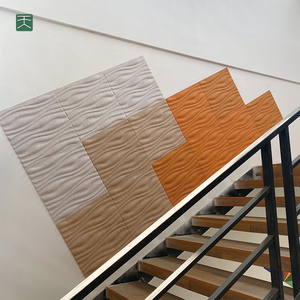 Tiange Ecológico 100% Fibra de poliéster Ignífugo 3D Fieltro Paneles insonorizados para exteriores Sala de estar <span class=keywords><strong>exterior</strong></span> Insonorización - Product Image 5