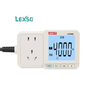 ยูนิ-ที ยูที-230 อีเครื่องวัดพลังงานแบตเตอรี่ ซ็อกเก็ต 10a/16a การทดสอบพลังงานไฟฟ้าเล็กโซ - Product Image 1