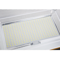 Projecteur solaire LED extérieur professionnel 200W, étanche IP65, personnalisé en usine