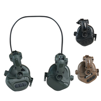 Casque de communication tactique pour tir en extérieur, casque pour casque tactique avec micro, sans réduction de bruit