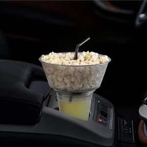 Gobelet en PET pour poulet frit, protection de l'environnement, personnalisé pour les cinémas et parcs d'attractions, avec buse d'aspiration, multifonction, nouveauté, portable - Product Image 2