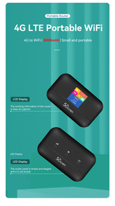 Router Wi-Fi de Bolsillo 4G Súper Rápido Desbloqueado - Punto de Acceso Inalámbrico Portátil de 150 Mbps con Ranura SIM para Viajes - Product Image 3