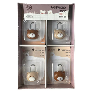 Usine directe haute sécurité 2 chiffres Portable petit cochon mignon en forme de <span class=keywords><strong>combinaison</strong></span> serrures dessin animé conception <span class=keywords><strong>cadenas</strong></span> de sécurité - Product Image 6