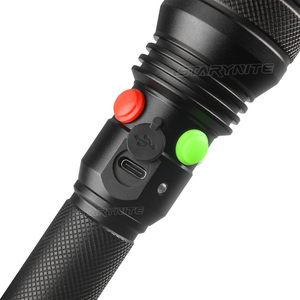 STARYNITE <span class=keywords><strong>3</strong></span> Đèn Led Đèn Pin Led Tín Hiệu Đường Sắt Sạc Được Loại C Đèn Pin Màu Xanh Lá Cây Màu Đỏ Và Trắng - Product Image 5