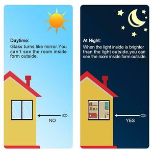 미국산 100% 테스트 완료된 고품질 도매용 PET 소재 강화 건축용 딥 블루 실버 빌딩 윈도우 필름 자가복원 - Product Image 5