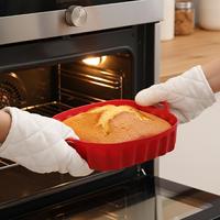 Panier de cuisson carré en silicone pour friteuse à air, réutilisable, antiadhésif, pliable, compatible four, fabriqué en Chine continentale