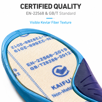 Semelles de sécurité anti-perforation Joiockan pour hommes, 2 pièces, en PU, avec soutien ergonomique de la voûte plantaire et conception respirante