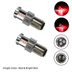 Ampoules LED personnalisables pour clignotants, feux de freinage et feux de recul de voiture - Bases 7440, 7443, 1156, 1157, 3156, 3157, P21W (BA15S), P21/5W (BAY15D) - Product Image 5