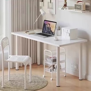 80cm cao trắng hiện đại gỗ đơn giản tùy chỉnh Bàn Máy Tính Chiều dài 60/70/80/90cm góc tròn phòng khách - Product Image 1