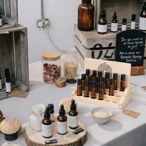 Wooden Essential Oil Storage Rack Multifunctional Standing Type For Home Use - Product Image 2