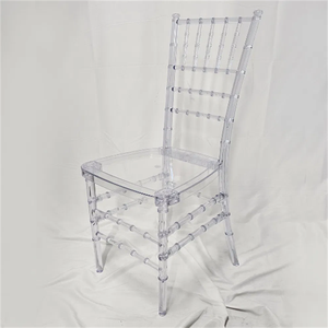 <span class=keywords><strong>Chaise</strong></span> Moderne de Luxe en Polycarbonate Transparent Effet Cristal pour Salons, Salles de Jeux, Banquets, Mariages, Hôtels, Salons de Vie, Villas – Doré - Product Image 4