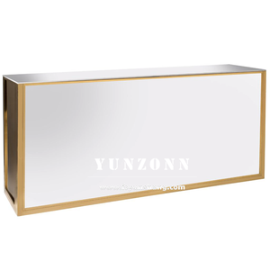 Mostrador de barra de lujo de acero inoxidable blanco para exteriores comercial Barra LED <span class=keywords><strong>Soho</strong></span> portátil para bodas y clubes - Product Image 2