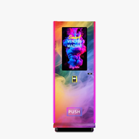 Distributeur automatique de boissons de luxe moderne personnalisé avec écran tactile, fonction SDK, lecteur de carte d'identité, gestion basée sur le cloud, garantie de 3 ans
