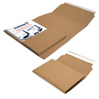Enveloppes pour livres auto-adhésives, boîtes d'emballage réglables, emballage pour livres, boîtes postales en carton
