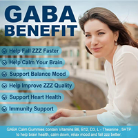 VitaHall 100% sans sucre, nootropique 4-gaba GABA, bonbons gélifiés, soutien du sommeil, complément énergétique avec ashwagandha et vitamine B6