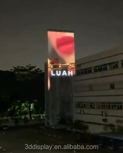 Pantalla de película Led impermeable al aire libre Sky Fly holográfica de alto brillo LED transparente pantalla de publicidad Drone Show pantalla Led - Product Image 2