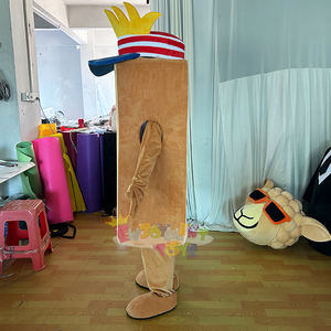 <span class=keywords><strong>Costume</strong></span> de mascotte fantaisiste en forme de biscuit, l'ensemble <span class=keywords><strong>roi</strong></span> comique pour événements festifs et activités promotionnelles - Product Image 3