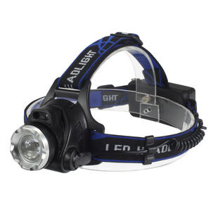 Linterna Frontal Roman Highlights T6 LED Recargable de 2000 mAh, Giratoria, para Pesca Nocturna al Aire Libre - Product Image 3
