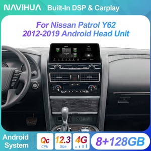 Navihua for Nissan Patrol Y62 2012-2019 Car Upgrade 12.3 Inch Android Car Radio GPS Navigation Multimedia Carplay Auto Head Unit - Product Image 2