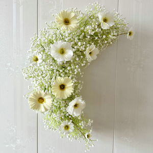 Fleurs artificielles de gypsophile 63cm en plastique multicolores pour accessoires de photographie de mariage et décoration intérieure - Product Image 2