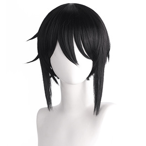 Peluca de Cosplay Ainizi Corta de 35 cm, Color Negro, Anime Black Butler, Sebastian Michaelis, para Hombre - Product Image 2