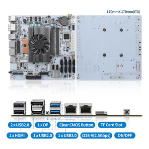 Carte mère NAS CWWK i5-8265U M11 <span class=keywords><strong>8</strong></span> baies double LAN 2.5GbE I226V <span class=keywords><strong>2x</strong></span> NVMe Mini ITX PC PCIe3.0x2 4xPCIe DDR4 - Product Image 3