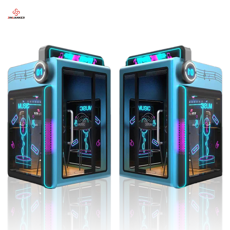 Una cabina de karaoke