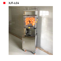 Presse-agrumes automatique en acier inoxydable à haute efficacité, machine à extraire le jus d'orange, extracteur de jus d'orange et de citron électrique frais