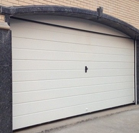 Porte de garage en aluminium pour les concessionnaires et quincaillerie de porte de garage sectionnelle en aluminium pour les concessionnaires Panneaux sandwich PIR ou panneaux en mousse PU