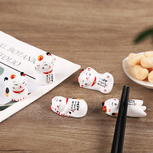 Upclayhome Pris De Steak Restaurant Personnalisé Noir Angus Taureau Vache En Céramique Animal Logo Baguettes Titulaire - Product Image 6