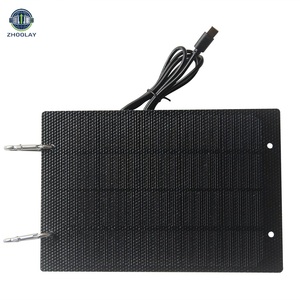 Panel Solar de Carga de 5W 5V ETFE para Teléfonos Móviles, Bancos de Energía, Cargadores para Monitoreo de Seguridad con Salida Tipo-C - Product Image 5