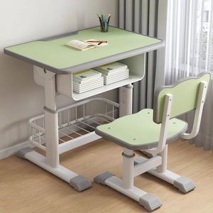 Ensemble de chaises de bureau simples de style moderne pour étudiants Table d'étude en métal à <span class=keywords><strong>prix</strong></span> d'usine pour <span class=keywords><strong>chambre</strong></span> à coucher salon pour l'école des enfants - Product Image 3