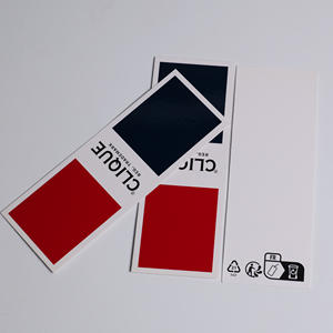 Étiquette de papier d'habillement personnalisée imprimée écologique de haute qualité - Product Image 6