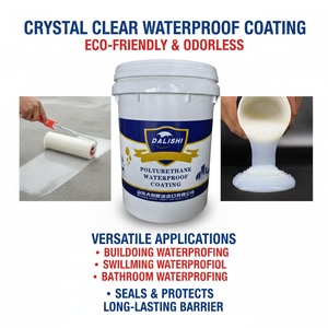 Revêtement transparent imperméable |   Scellant invisible anti-fuite pour toiture et salle de bain |   Colle liquide transparente pour la réparation et l'étanchéité des fissures - Product Image 6