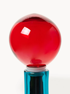 Decantador de Vidrio de Borosilicato de Alta Calidad, Colorido, Soplado a Mano, con Tapa de Bola Creativa, para Vino y <span class=keywords><strong>Whisky</strong></span>, Apto para Lavavajillas - Product Image 5