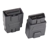 16-Pin OBD2 Stecker auf Buchse Anschlusskabel mit Gehäuse für Auto-DIY-Kabel