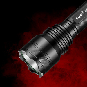 Lampe de poche tactique SupFire X5 18650, Led rechargeable avec mode SOS Moonlight, pour le cyclisme, l'auto-défense, étanche - Product Image 1