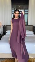 Ensemble deux pièces Mexizo sur mesure avec ceinture, cardigan ouvert, abaya islamique en lin de Dubaï, idéal pour mariage, automne et printemps