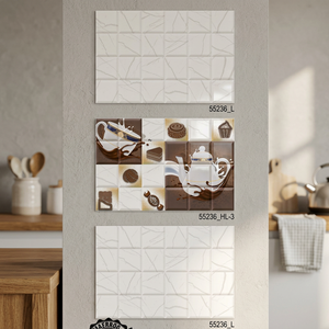 Azulejos de Pared de Cerámica Refractaria Impresos en HD para Baño, Pasillo y Cocina, 300x450mm, Resistentes al Agua y al Ácido, Garantía de 4 Años - Product Image 5