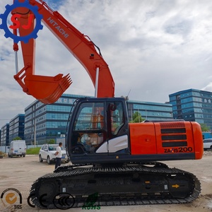 Excavadora Usada Hitachi ZX200 para Construcción Pesada, Bien Mantenida, Motor Original, Para Exportación, Buen Estado - Product Image 4