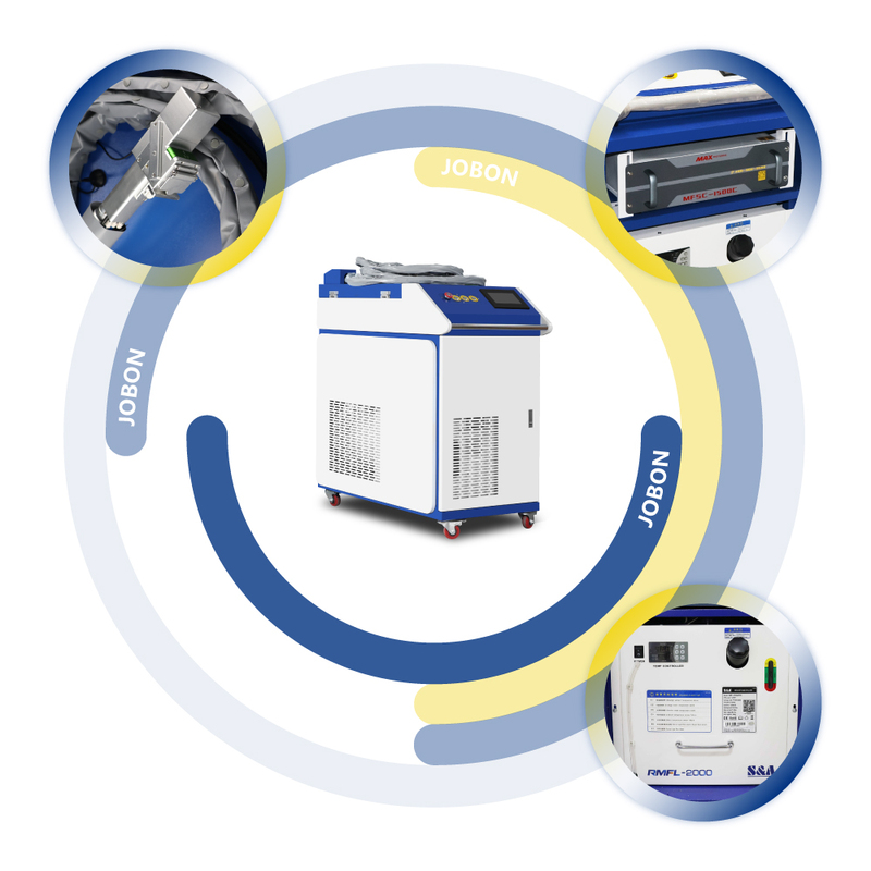 3000w Laser Cleaner Continuous Dual Axis