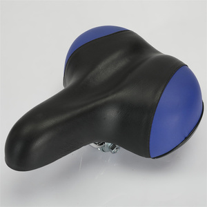 Nouveau Style surdimensionné <span class=keywords><strong>CBike</strong></span> siège en cuir PU confortable remplacement selle de vélo Ventilation étanche universel pour la montagne - Product Image 2