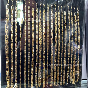 Chaînes de bijoux, chaînes métalliques pour sacs et accessoires vestimentaires, multiples spécifications, vente directe d'usine - Product Image 2