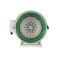Ventilateur extracteur d'air à persiennes mural OEM de haute qualité de 8, 10 et 12 pouces, en plastique PP, électrique 120V/240V, certifié CE