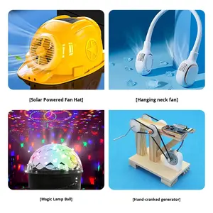 Kunden spezifischer 300 DC Bürsten motor Solar lüfter 36V mit Permanent magnet konstruktion Kleine Brunnen kappe und Mikro lautsprecher - Product Image 4